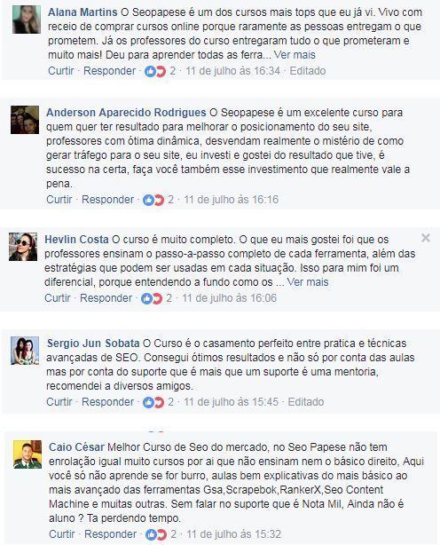 Depoimento SEOPAPESE Alunos 3