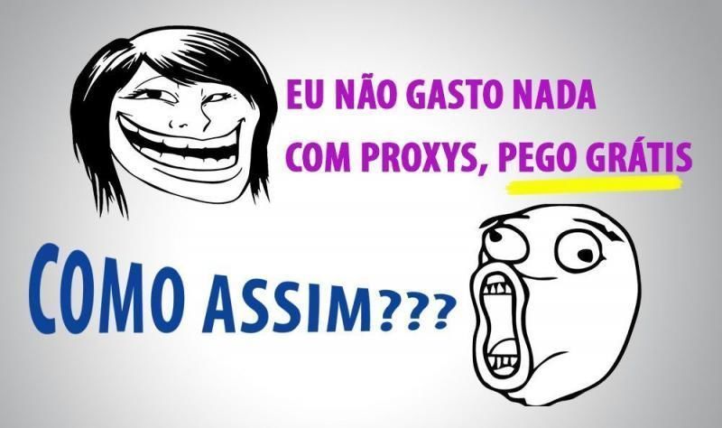 Teste com Proxys Gratuitos