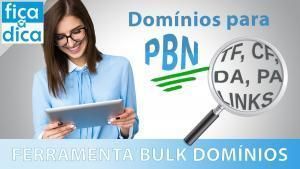 Como Encontrar Melhores Domínios para PBN - Ferramenta Bulk Domínios