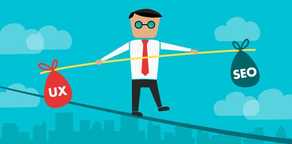 a teoria dos dois publicos - ux vs seo